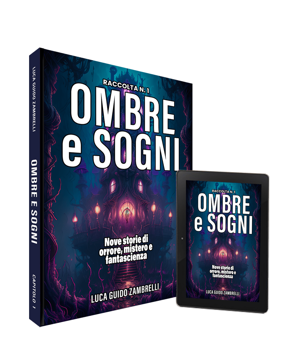 Collection Book Cover Ombre e Sogni di Luca Guido Zambrelli